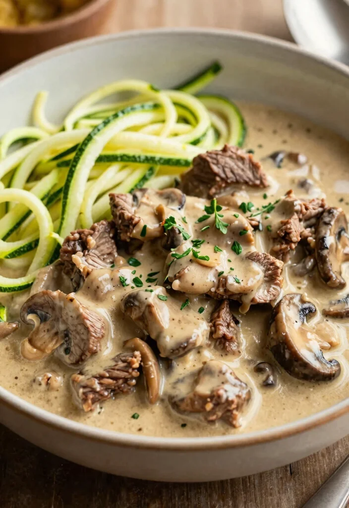 10 Keto Brisket Recipes for Slow Cooked Low Carb Comfort 8. Brisket Stroganoff with Mushroom Sauce 0