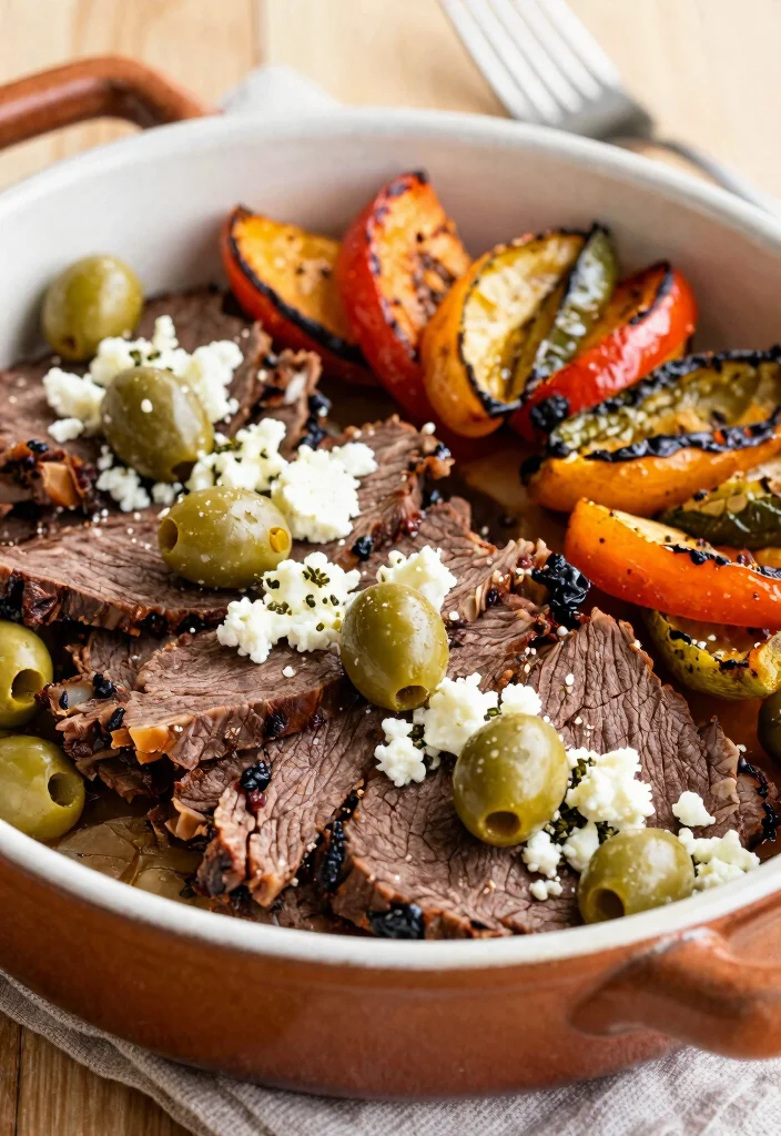 10 Keto Brisket Recipes for Slow Cooked Low Carb Comfort 9. Mediterranean Brisket with Olives and Feta 0