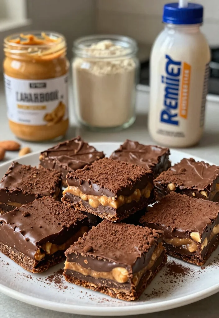 10 Keto Premier Protein Recipes for Quick Sweet Fixes 1. Premier Protein Chocolate Peanut Butter Bars 0