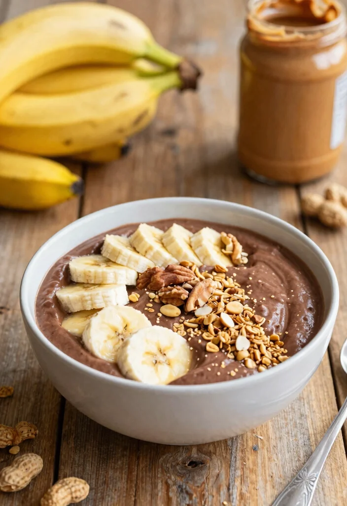 10 Keto Premier Protein Recipes for Quick Sweet Fixes 9. Peanut Butter Chocolate Smoothie Bowl 0
