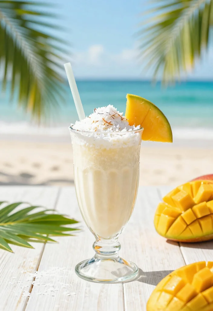 10 Keto Protein Shake Recipes for Easy Low Carb Fuel 3. Tropical Coconut Mango Shake 0