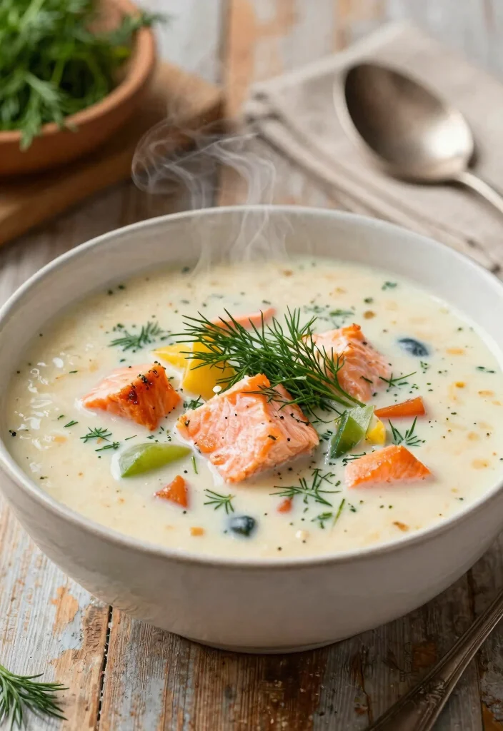 10 Keto Smoked Salmon Recipes for Elegant Low Carb Meals 10. Smoked Salmon Chowder 0