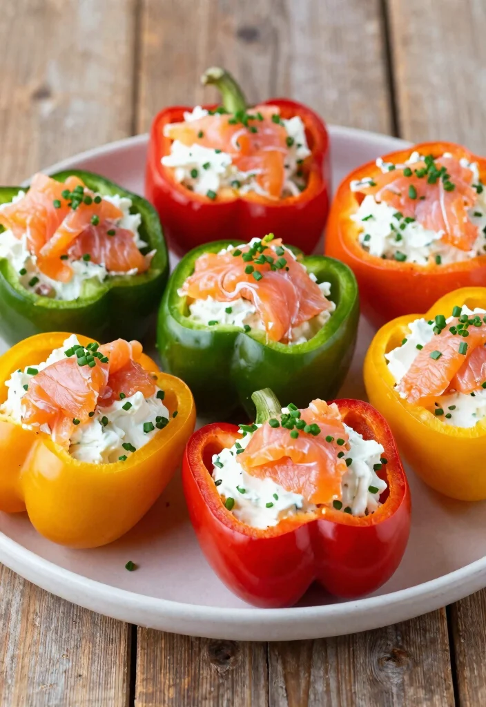 10 Keto Smoked Salmon Recipes for Elegant Low Carb Meals 5. Smoked Salmon and Cream Cheese Stuffed Peppers 0