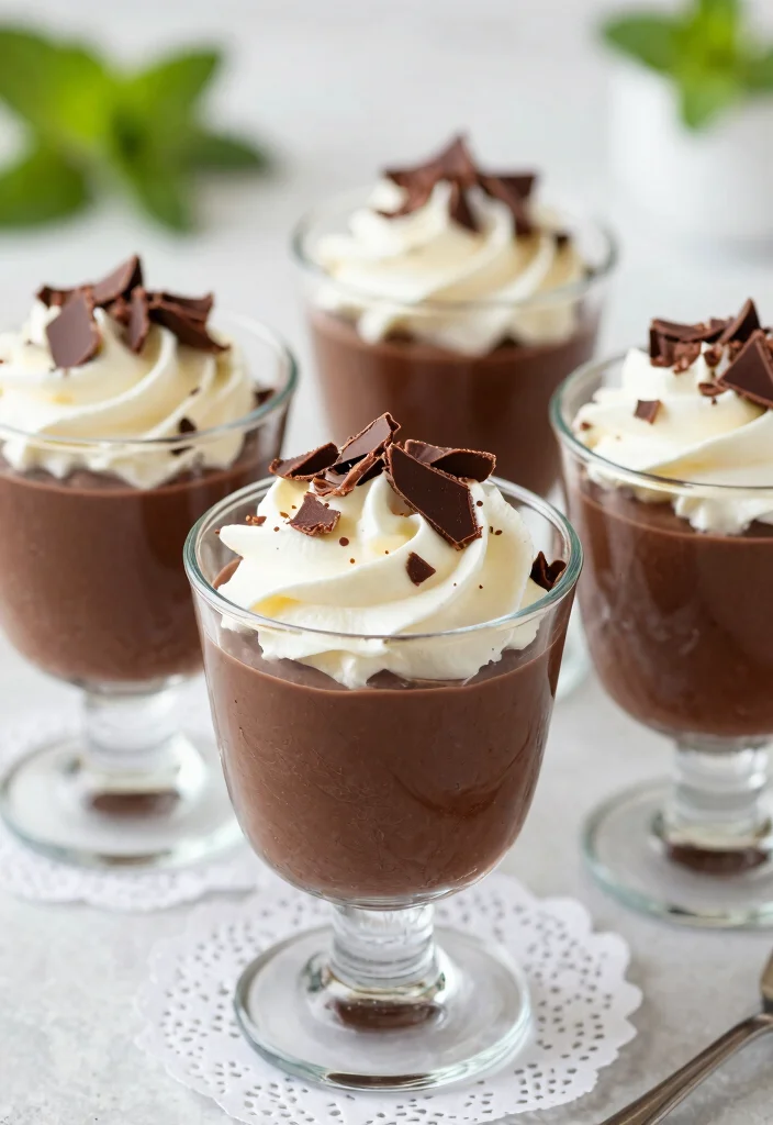 10 Mint Dessert Recipes for Cool Refreshing Treats 5. Mint Chocolate Mousse 0