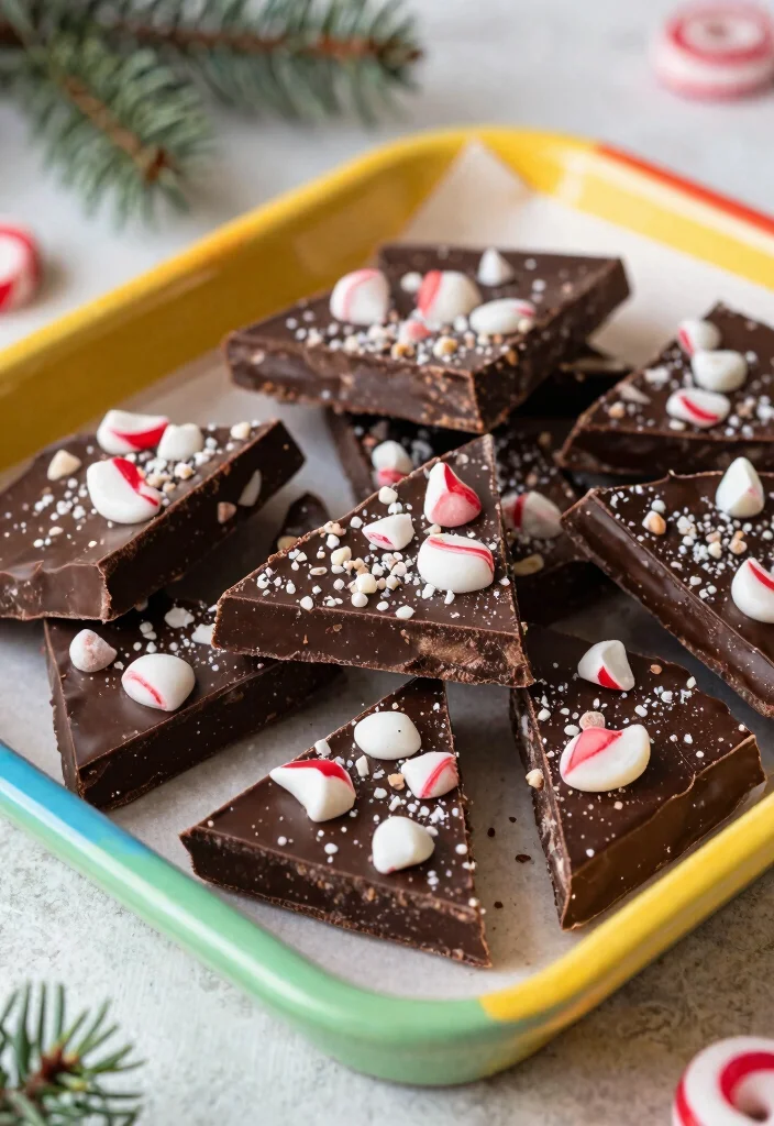 10 Mint Dessert Recipes for Cool Refreshing Treats 9. Mint Chocolate Bark 0