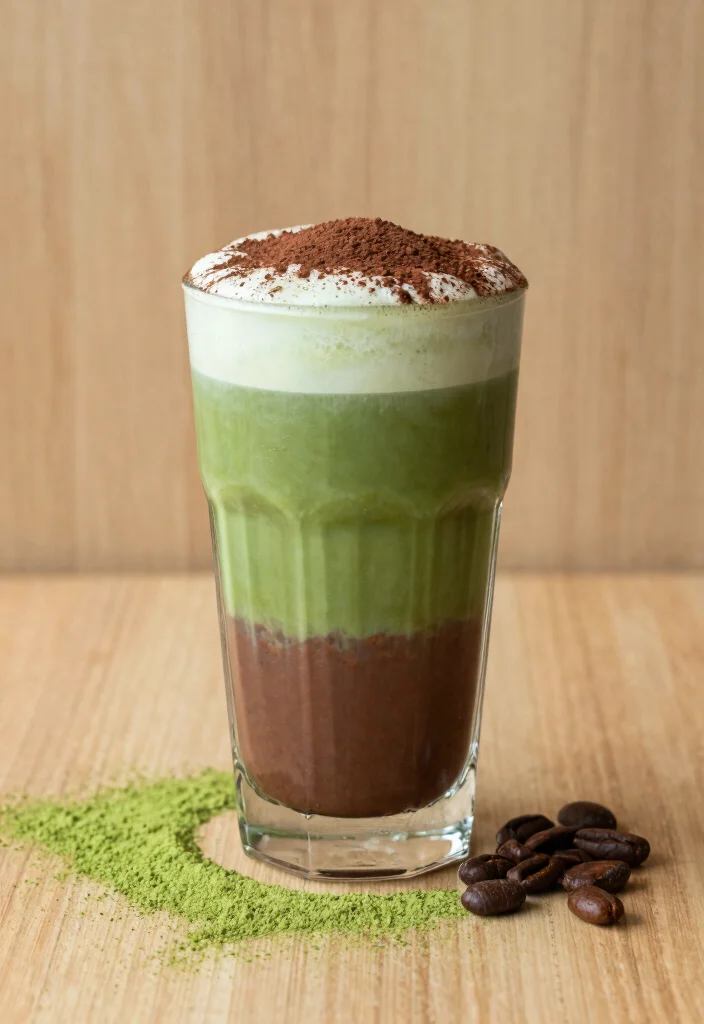 10 Vegan Coffee Recipes for Creamy Dairy Free Drinks 4. Matcha Mocha Fusion 0