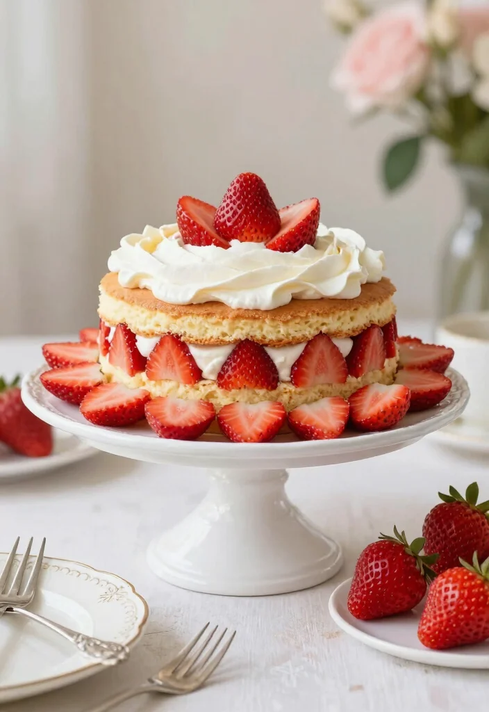 10 Vintage Dessert Recipes Inspired by Classic Baking 3. Old Fashioned Strawberry Shortcake 0