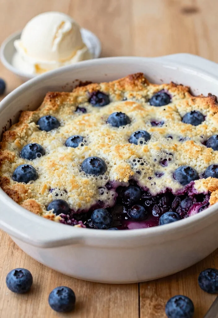 10 Vintage Dessert Recipes Inspired by Classic Baking 4. Blueberry Cobbler 0