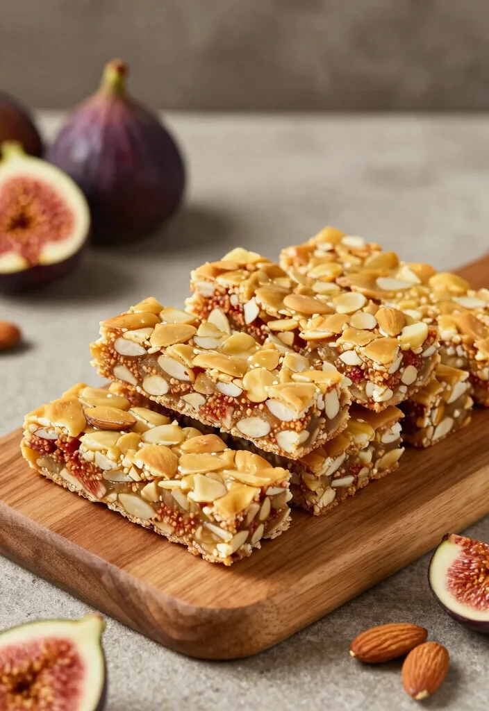 12 Almond Dessert Recipes with Rich Nutty Flavor 9. Almond Fig Bars 0