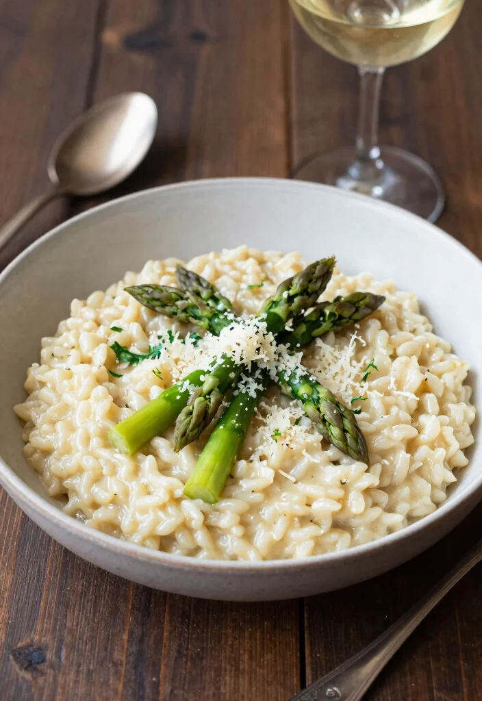 12 Asparagus Dinner Recipes for Fresh Seasonal Meals 3. Creamy Asparagus Risotto 0