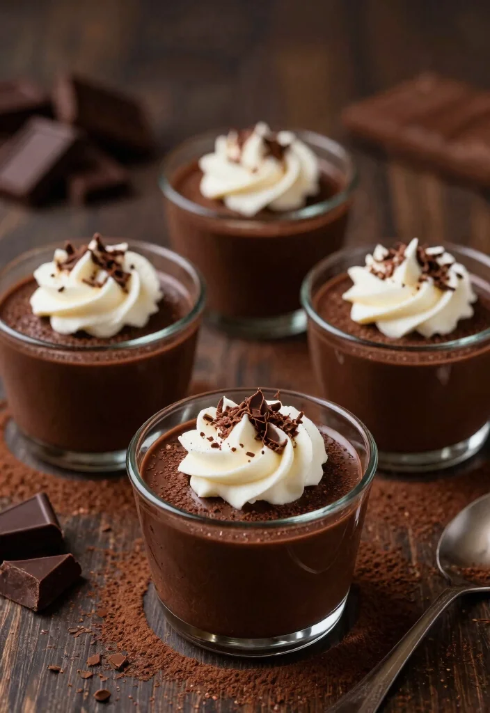 12 Custard Dessert Recipes for Smooth Creamy Classics 2. Chocolate Pots de Crme 0
