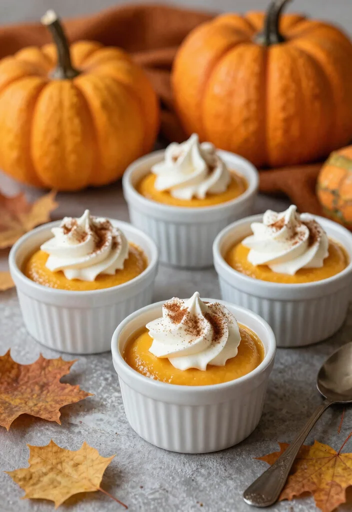 12 Custard Dessert Recipes for Smooth Creamy Classics 5. Pumpkin Spice Custard 0