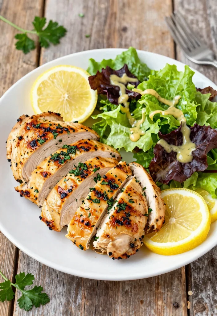 12 DASH Diet Dinner Recipes for Heart Smart Eating 1. Lemon Herb Grilled Chicken 0