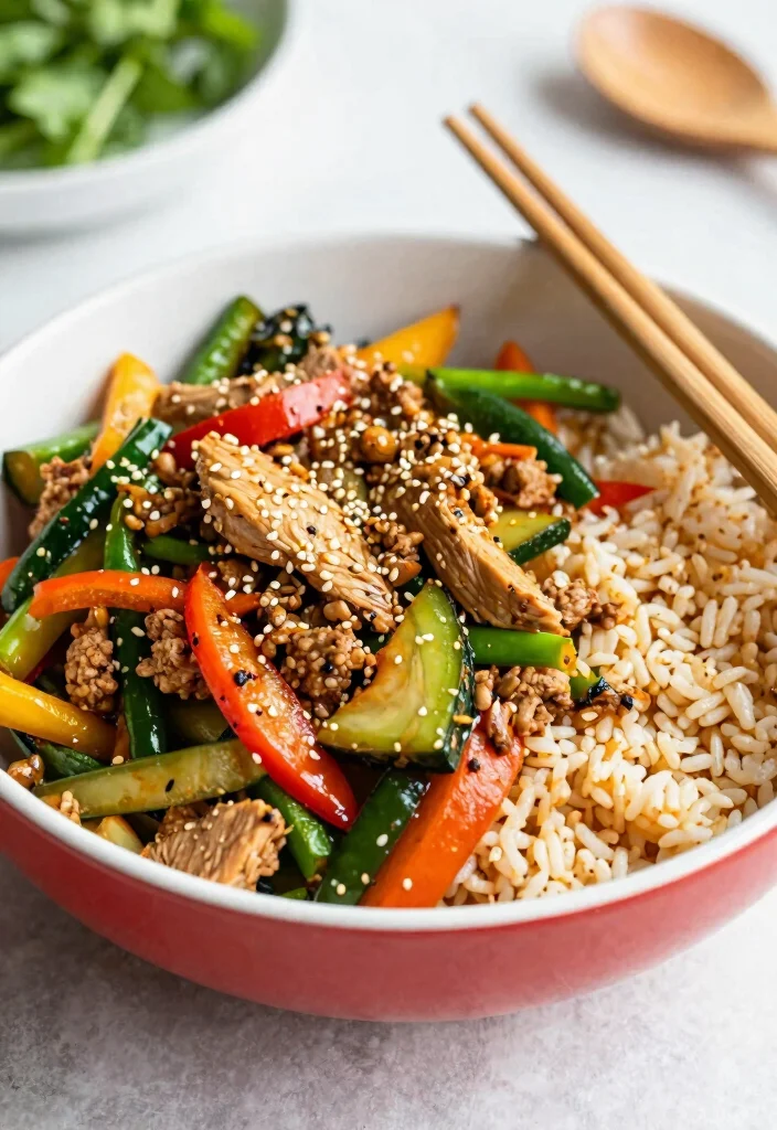 12 DASH Diet Dinner Recipes for Heart Smart Eating 9. Turkey and Vegetable Stir Fry 0