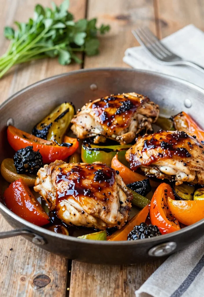 12 Easy Paleo Dinner Recipes for Clean Comfort Cooking 11. Balsamic Chicken and Veggies 0
