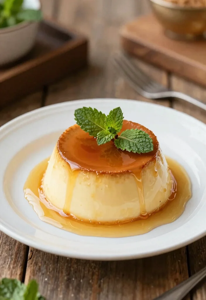 12 Egg Dessert Recipes for Simple Protein Rich Sweets 10. Maple Egg Flan 0