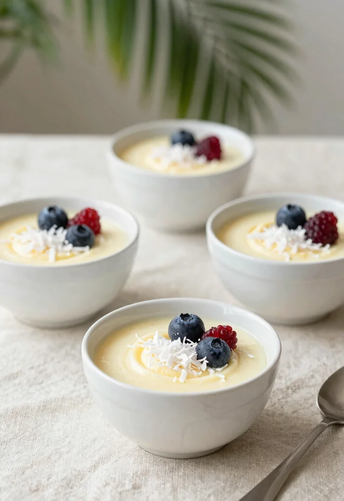 12 Egg Dessert Recipes for Simple Protein Rich Sweets 6. Coconut Egg Pudding 0