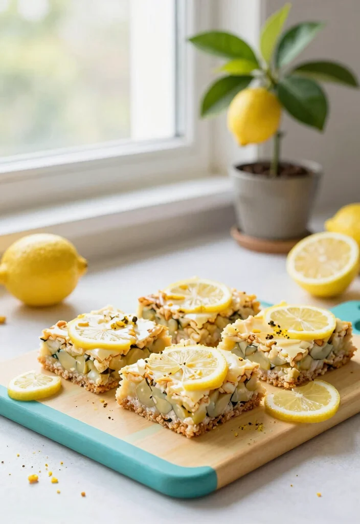 12 Egg Dessert Recipes for Simple Protein Rich Sweets 7. Lemon Egg Protein Bars 0