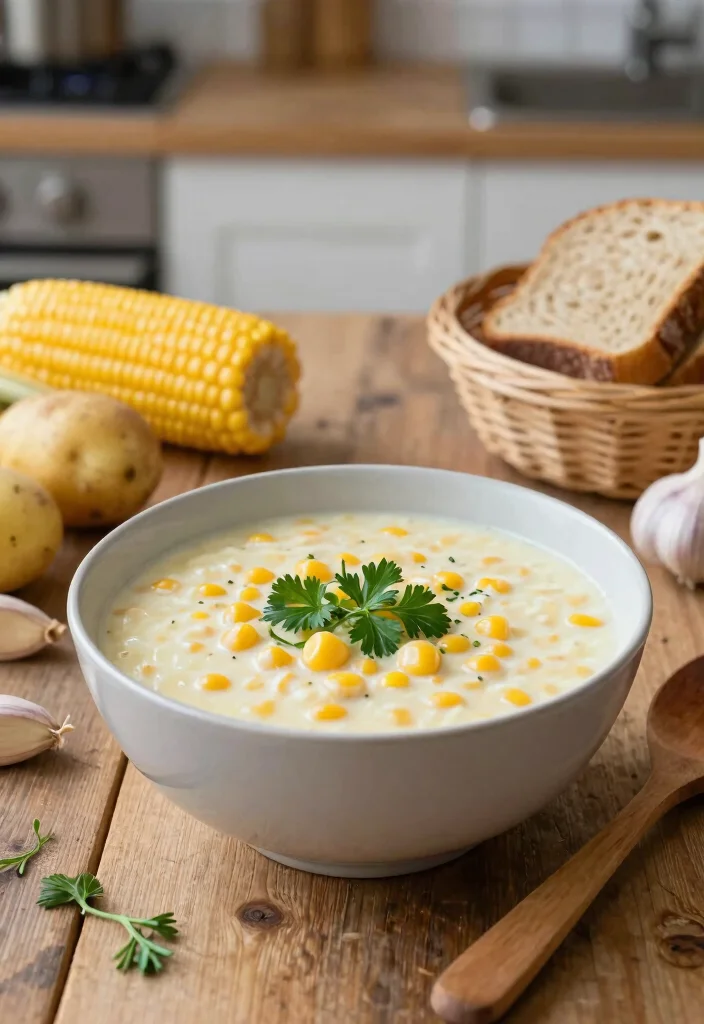 12 Healthy Corn Recipes for Balanced Family Dishes 1. Creamy Corn Chowder 0
