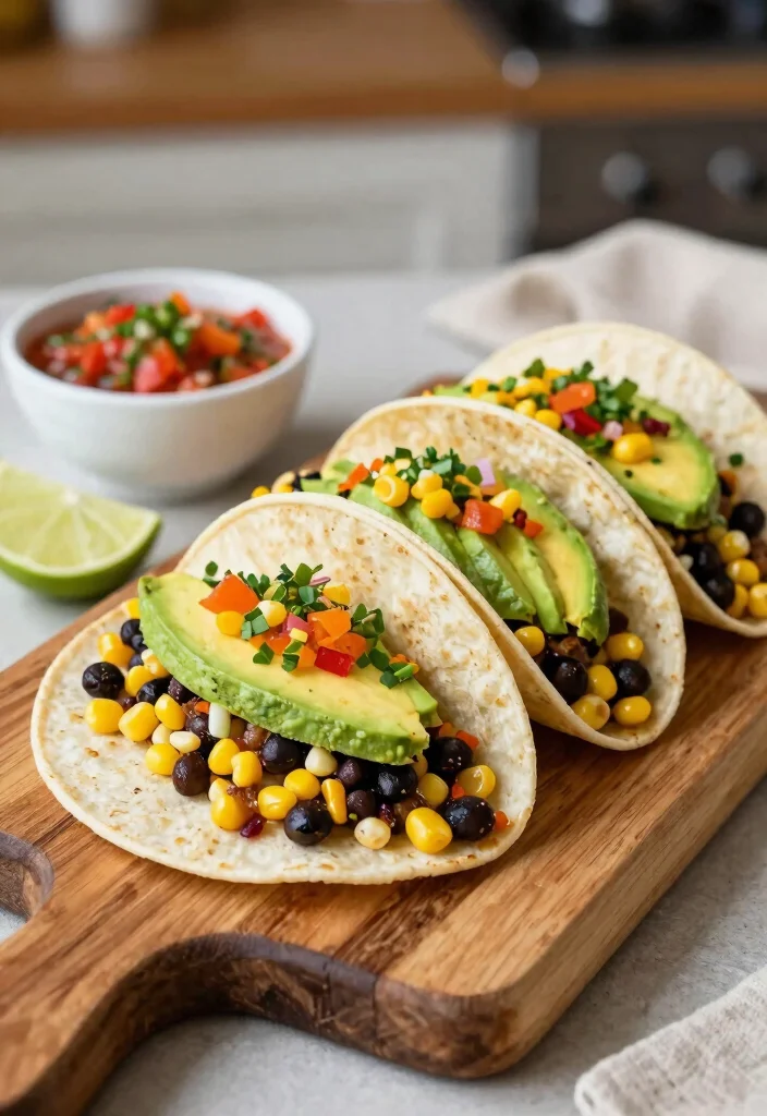 12 Healthy Corn Recipes for Balanced Family Dishes 2. Corn and Black Bean Tacos 0
