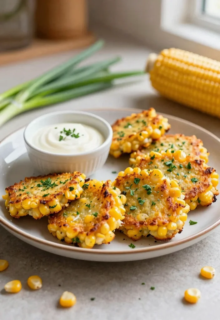 12 Healthy Corn Recipes for Balanced Family Dishes 3. Sweet Corn Fritters 0