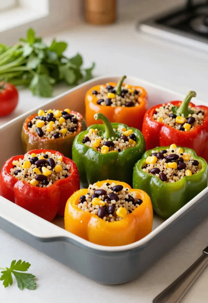12 Healthy Corn Recipes for Balanced Family Dishes 5. Corn and Quinoa Stuffed Peppers 0