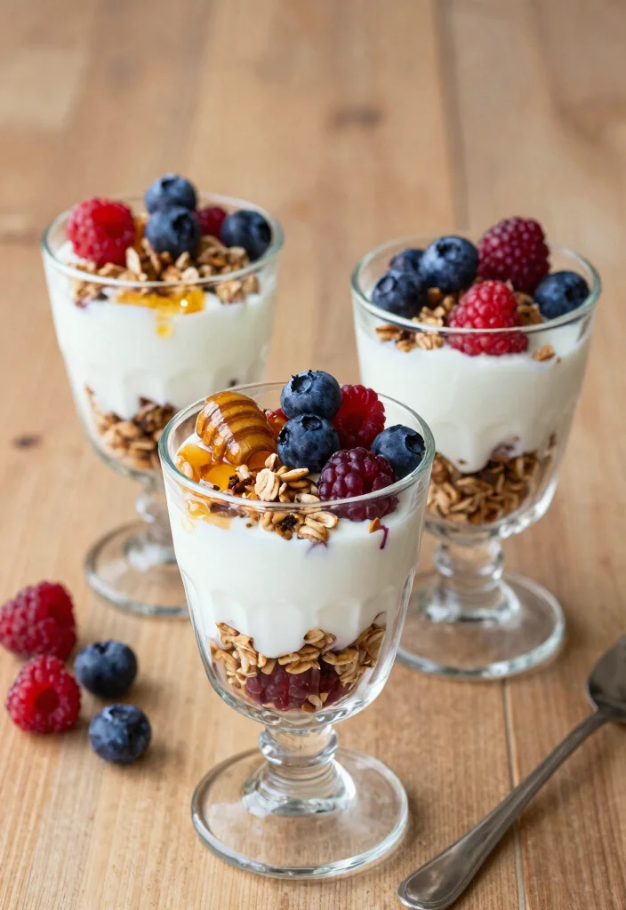 12 Healthy Fruit Recipes for Simple Everyday Nutrition 12. Fruit and Yogurt Parfait 0