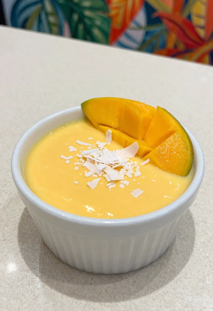 12 Healthy Mango Recipes for Bright Tropical Eating 12. Mango Pudding 0