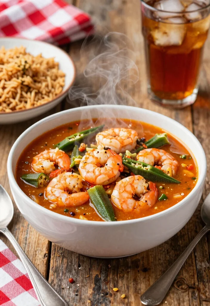 12 Healthy Okra Recipes for Light Savory Cooking 2. Southern Style Okra Gumbo 0