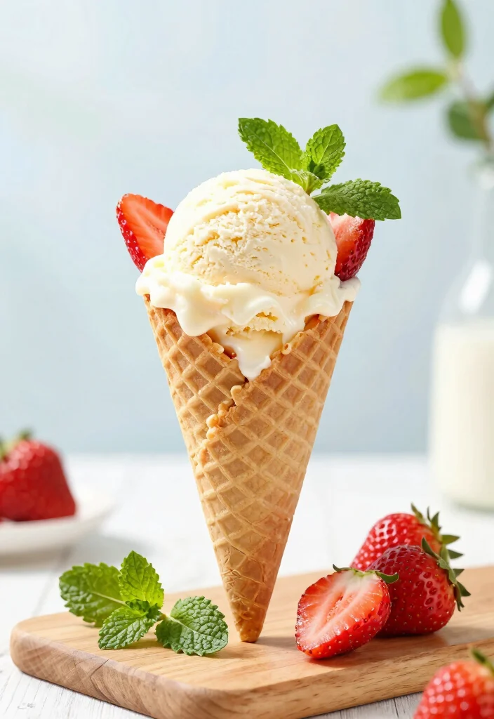 12 Healthy Strawberry Recipes for Fresh Sweet Meals 11. Strawberry Ice Cream 0