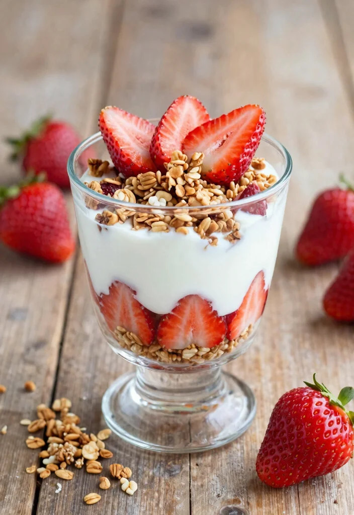 12 Healthy Strawberry Recipes for Fresh Sweet Meals 7. Strawberry Yogurt Parfait 0