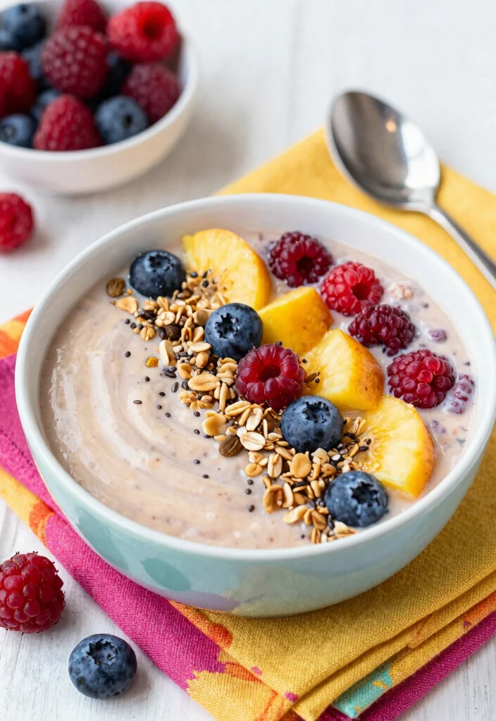 12 Healthy Yam Recipes for Wholesome Comfort Dishes 12. Yam and Berry Smoothie Bowl 0