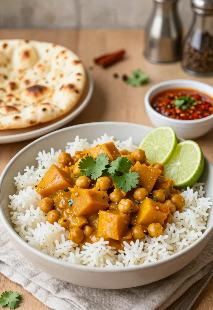 12 Healthy Yam Recipes for Wholesome Comfort Dishes 5. Yam and Chickpea Curry 0