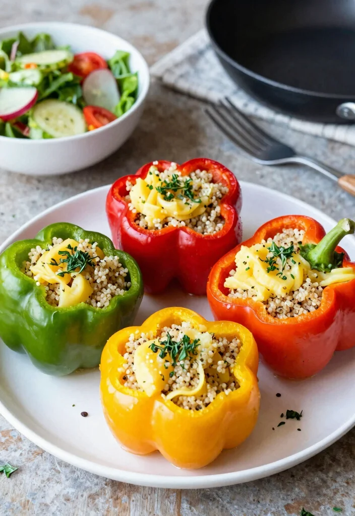 12 Healthy Yam Recipes for Wholesome Comfort Dishes 7. Yam and Quinoa Stuffed Peppers 0