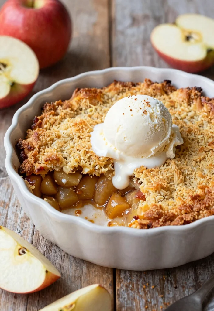 12 Maple Dessert Recipes for Naturally Sweet Flavor 7. Maple Apple Crisp 0