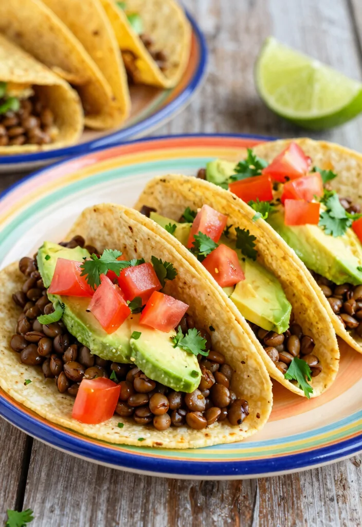 12 Meatless Dinner Recipes for Easy Plant Forward Meals 23 12 Meatless Dinner Recipes for Easy Plant Forward Meals 3. Lentil Tacos 0