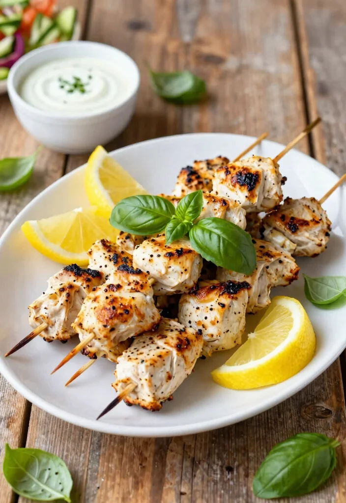 12 Quick Keto Dinner Recipes for Busy Weeknights 10. Lemon Basil Chicken Skewers 0