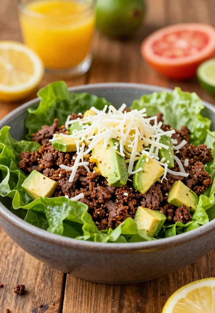 12 Quick Keto Dinner Recipes for Busy Weeknights 12. Quick Keto Taco Salad 0