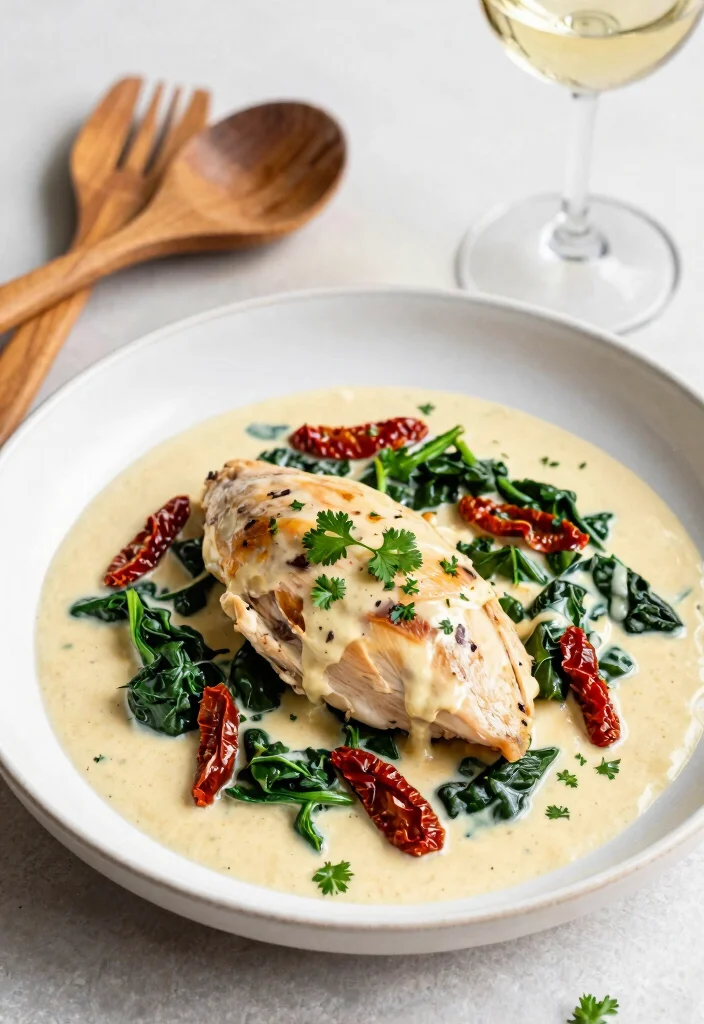 12 Quick Keto Dinner Recipes for Busy Weeknights 2. One Pan Creamy Tuscan Chicken 0