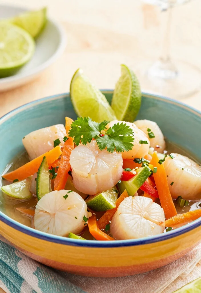 12 Scallop Dinner Recipes for Elegant Weeknight Cooking 12. Scallop Ceviche 0