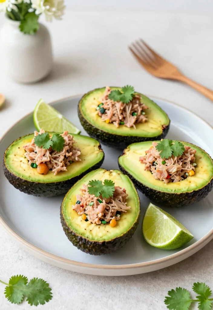 12 Tuna Dinner Recipes for Easy Protein Packed Meals 4. Tuna Stuffed Avocados 0