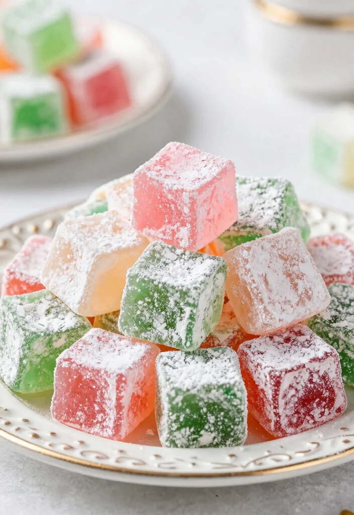 12 Turkish Dinner Recipes with Bold Traditional Flavor 12. Turkish Delight Lokum 0