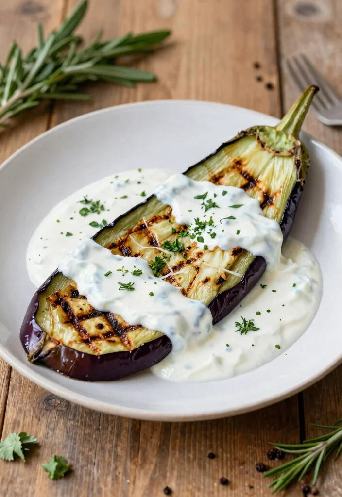 12 Turkish Dinner Recipes with Bold Traditional Flavor 2. Grilled Eggplant with Yogurt Sauce Patlcan Kebab 0