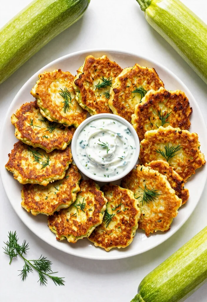 12 Turkish Dinner Recipes with Bold Traditional Flavor 4. Baked Zucchini Fritters Kabak Mcveri 0