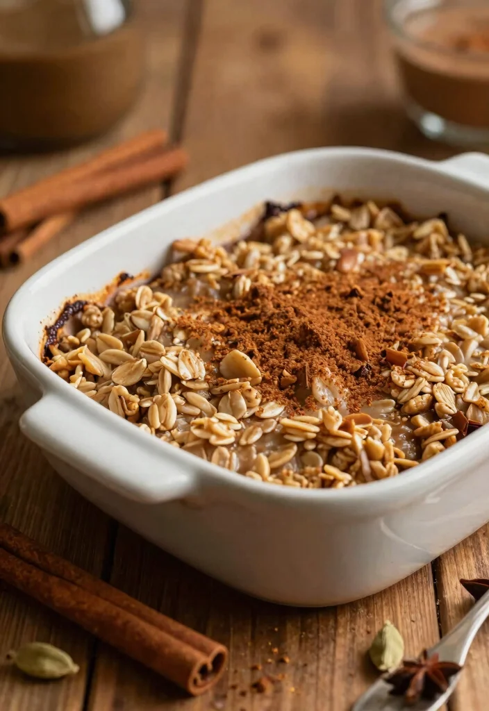 12 Vegan Baked Oatmeal Recipes for Cozy Healthy Mornings 10. Chai Spiced Baked Oatmeal 0