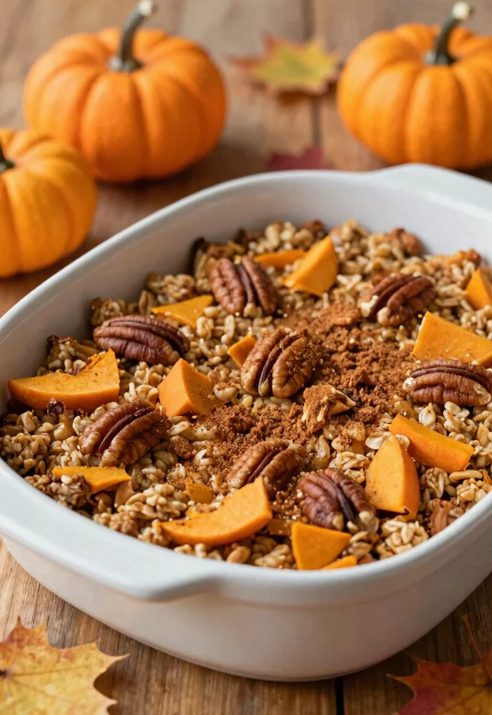 12 Vegan Baked Oatmeal Recipes for Cozy Healthy Mornings 6. Pumpkin Spice Baked Oatmeal 0