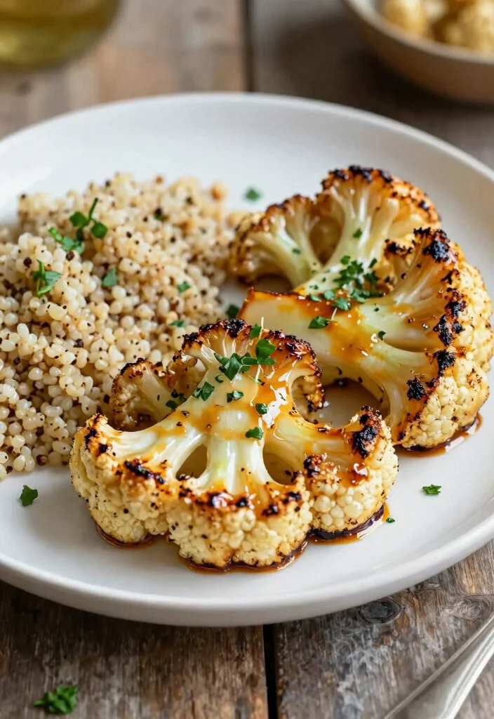 12 Vegan Miso Recipes for Deep Umami Flavor 10. Miso Cauliflower Steaks 0