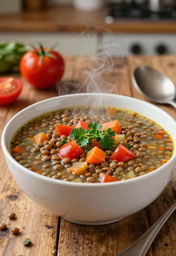12 Vegan Pressure Cooker Recipes for Fast Plant Based Meals 4. Lentil Vegetable Soup 0