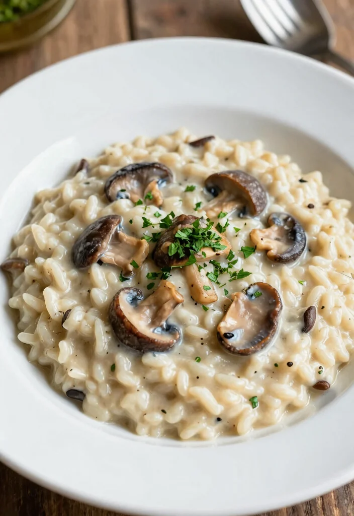 12 Vegan Wild Rice Recipes for Hearty Plant Based Meals 12. Wild Rice and Mushroom Risotto 0