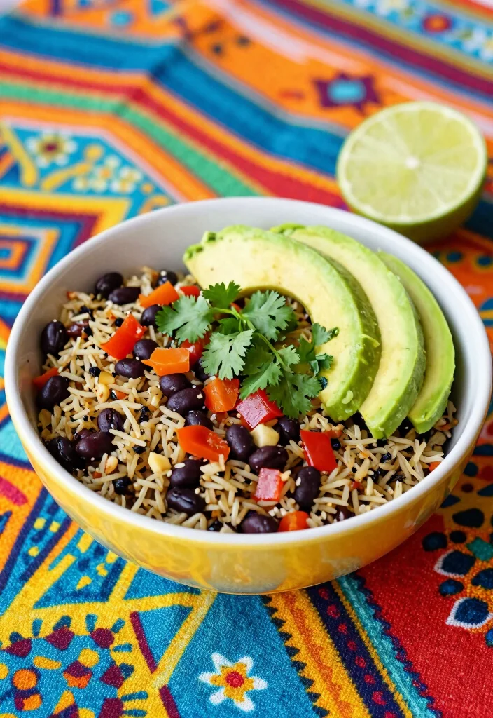 12 Vegan Wild Rice Recipes for Hearty Plant Based Meals 2. Savory Wild Rice and Black Bean Bowl 0